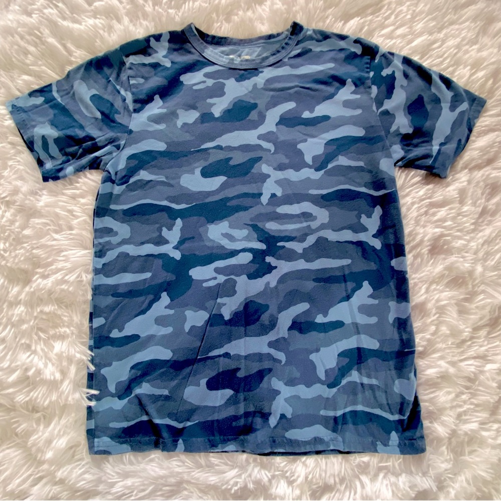 Place Blue Camouflage T-Shirt